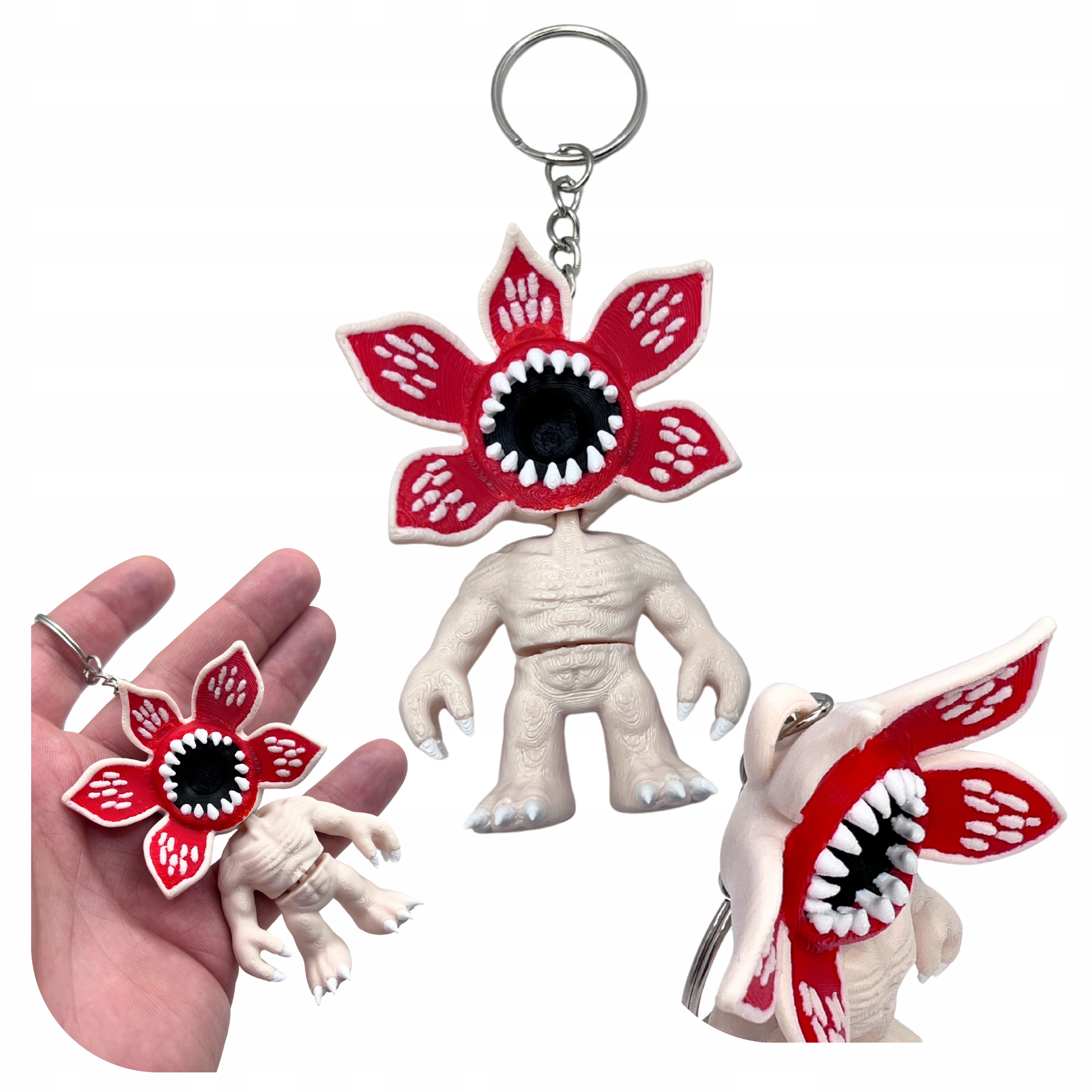Brelok DEMOGORGON STRANGER THINGS do kluczy plecaka na prezent Figurka 85mm