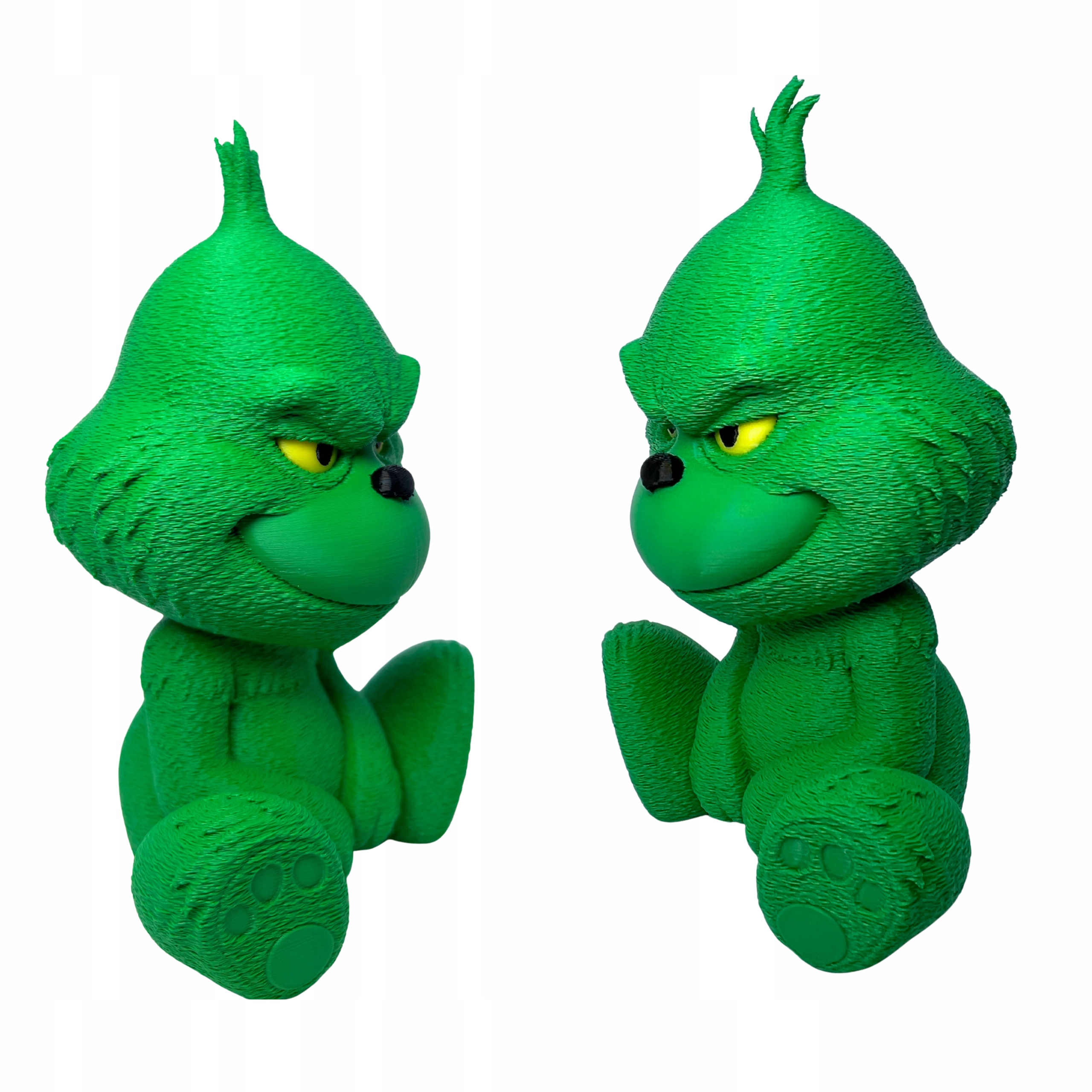 Grinch figurka świąteczna dekoracja na prezent kolekcjonerska 15 cm