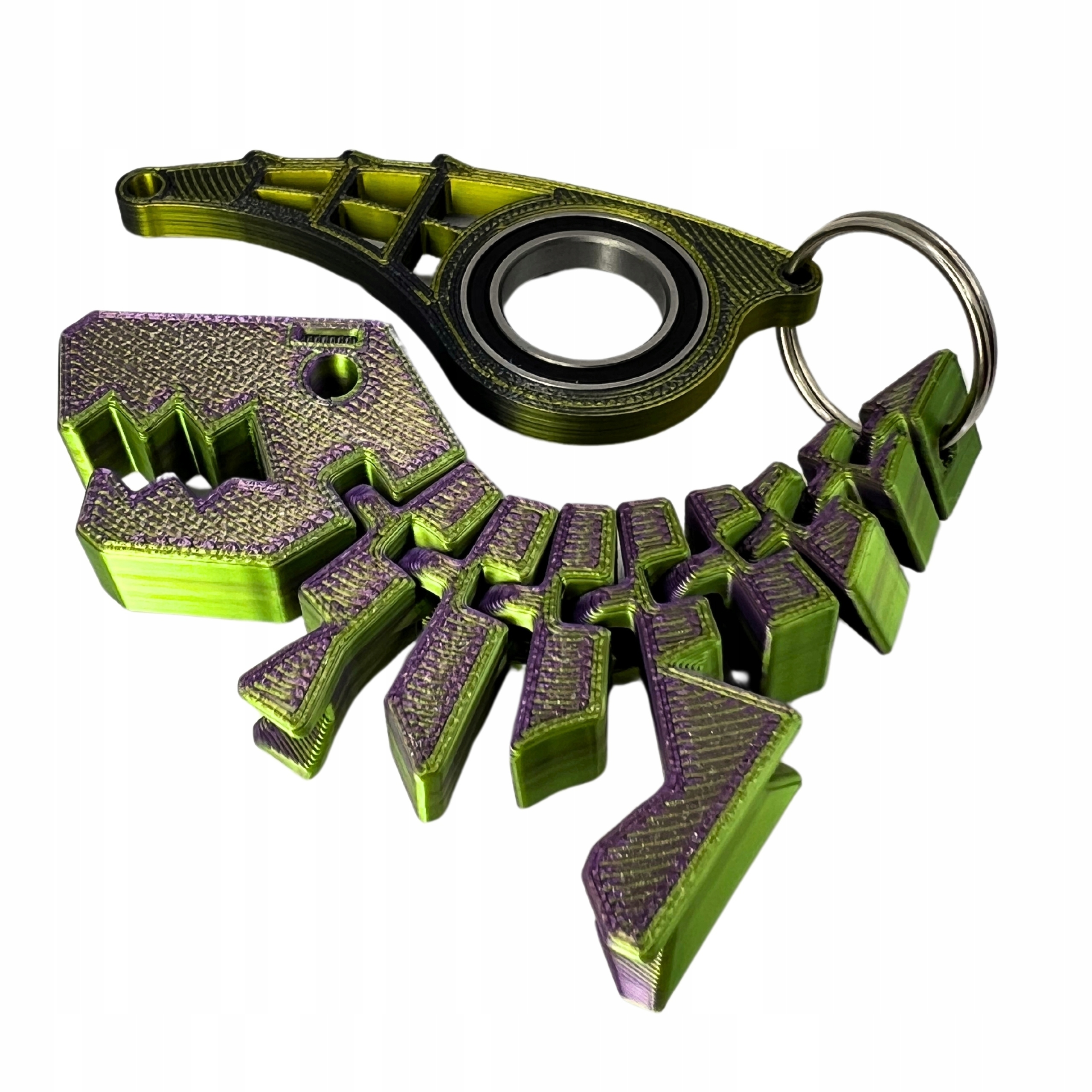 KEYRAMBIT KEYSPINNER BRELOK + FLEXI REX DINO PREZENT NA MIKOŁAJKI
