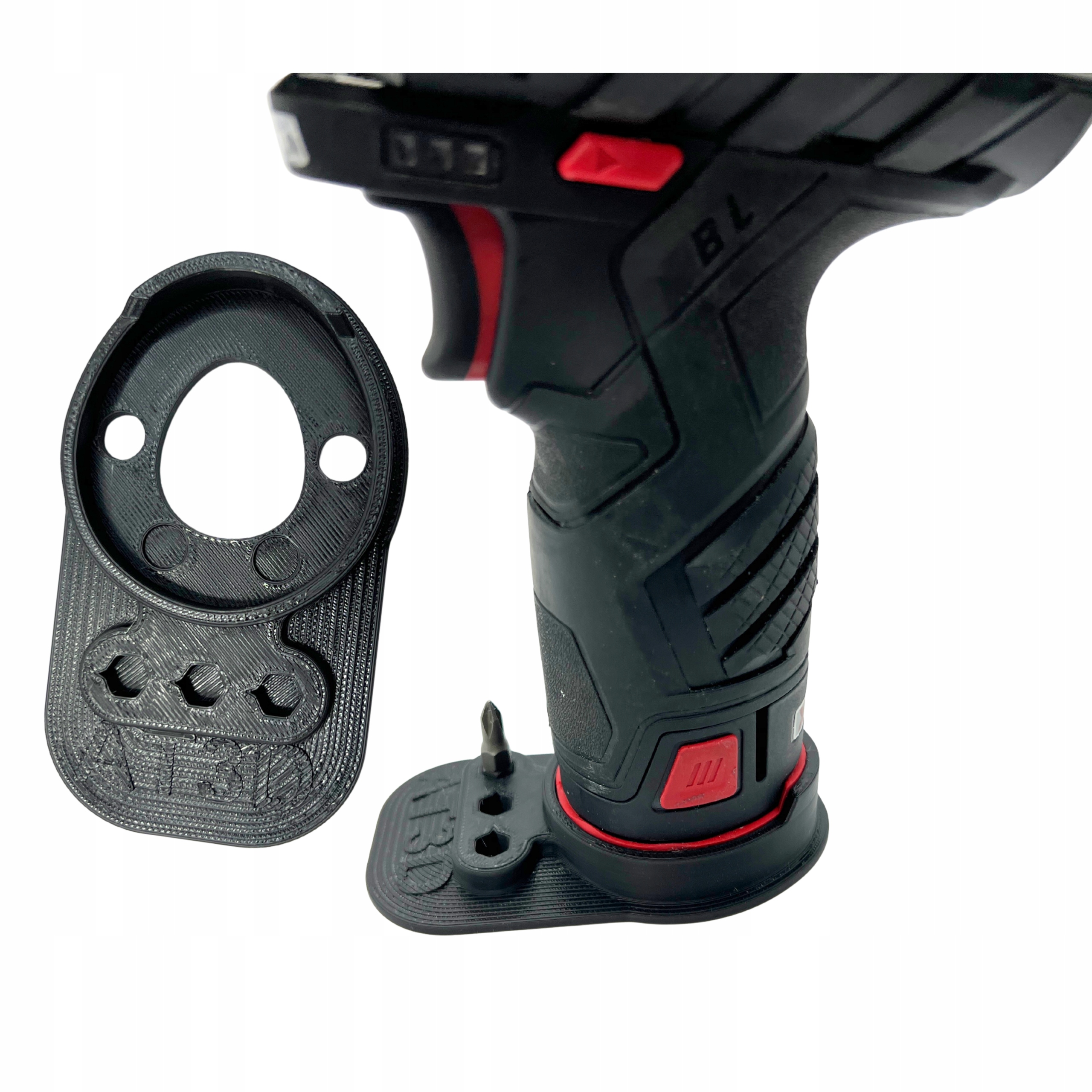 PARKSIDE 12V STOPKA DO WKRĘTARKI Z UCHWYTEM NA BITY DO BATERII 12V 2Ah