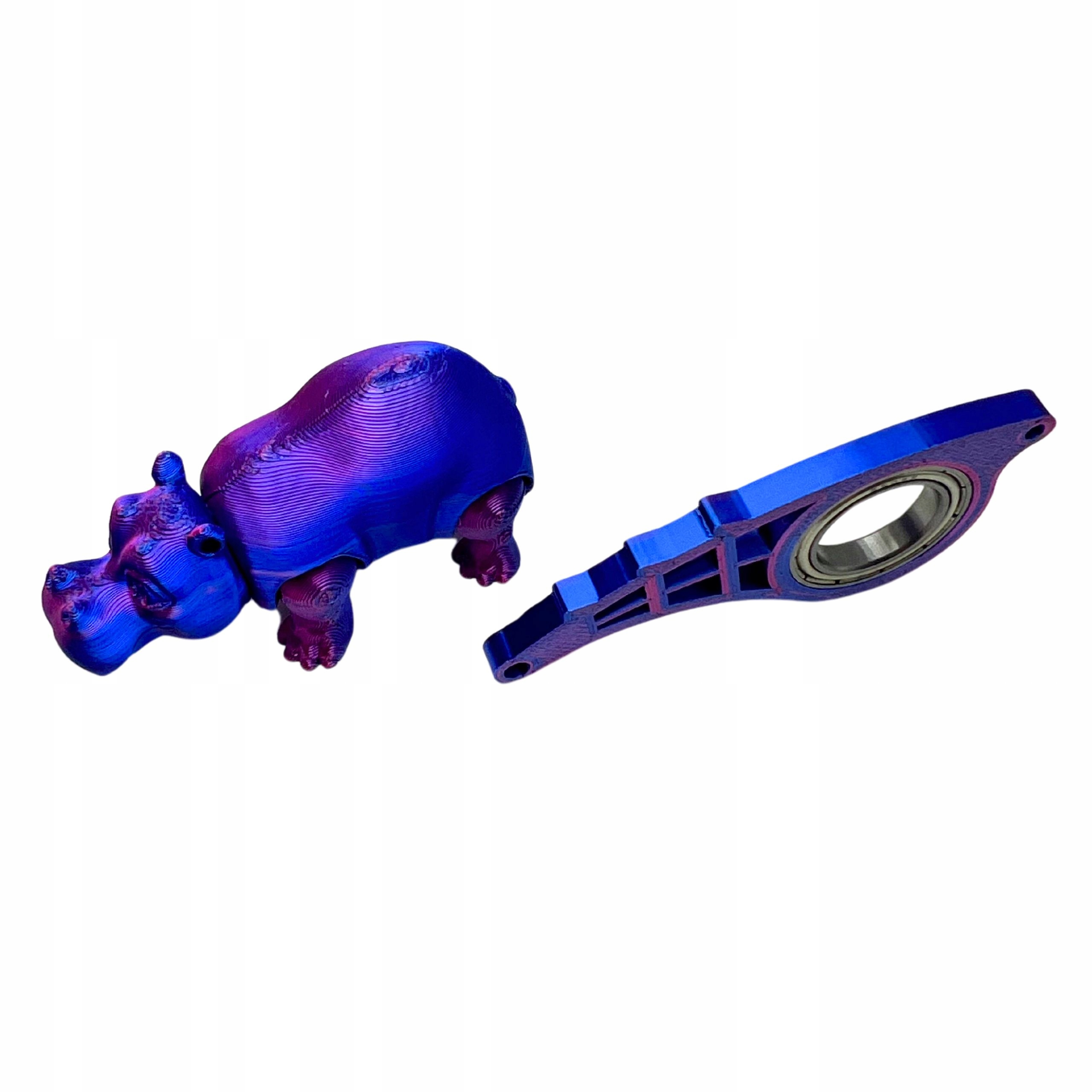 Brelok do kluczy Keyrambit Keyspinner zestaw Hipo kolor Midnight TIKTOK