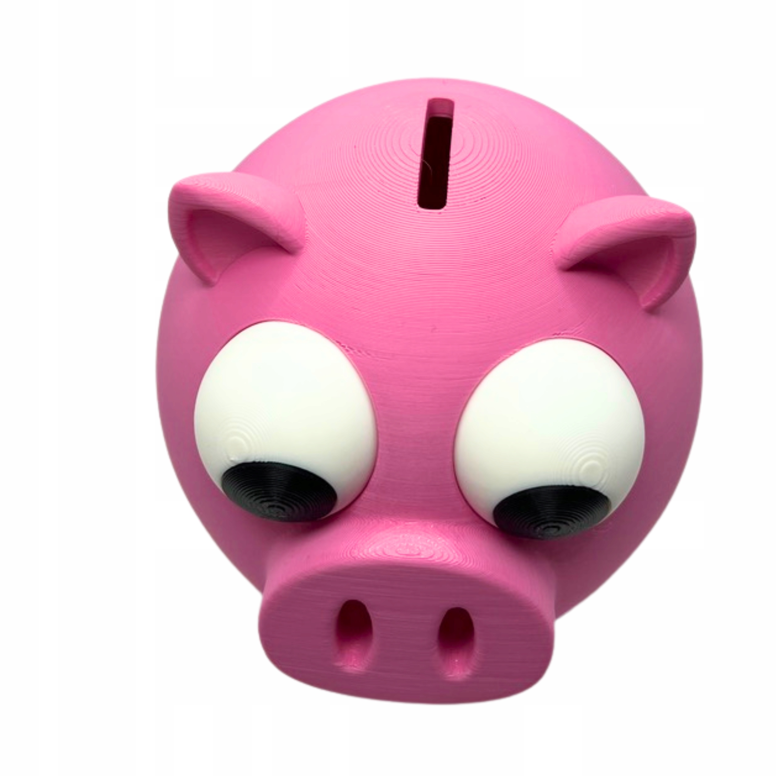 SKARBONKA ŚWINKA RÓŻOWA 12 cm UROCZY PREZENT DLA DZIECKA 3D
