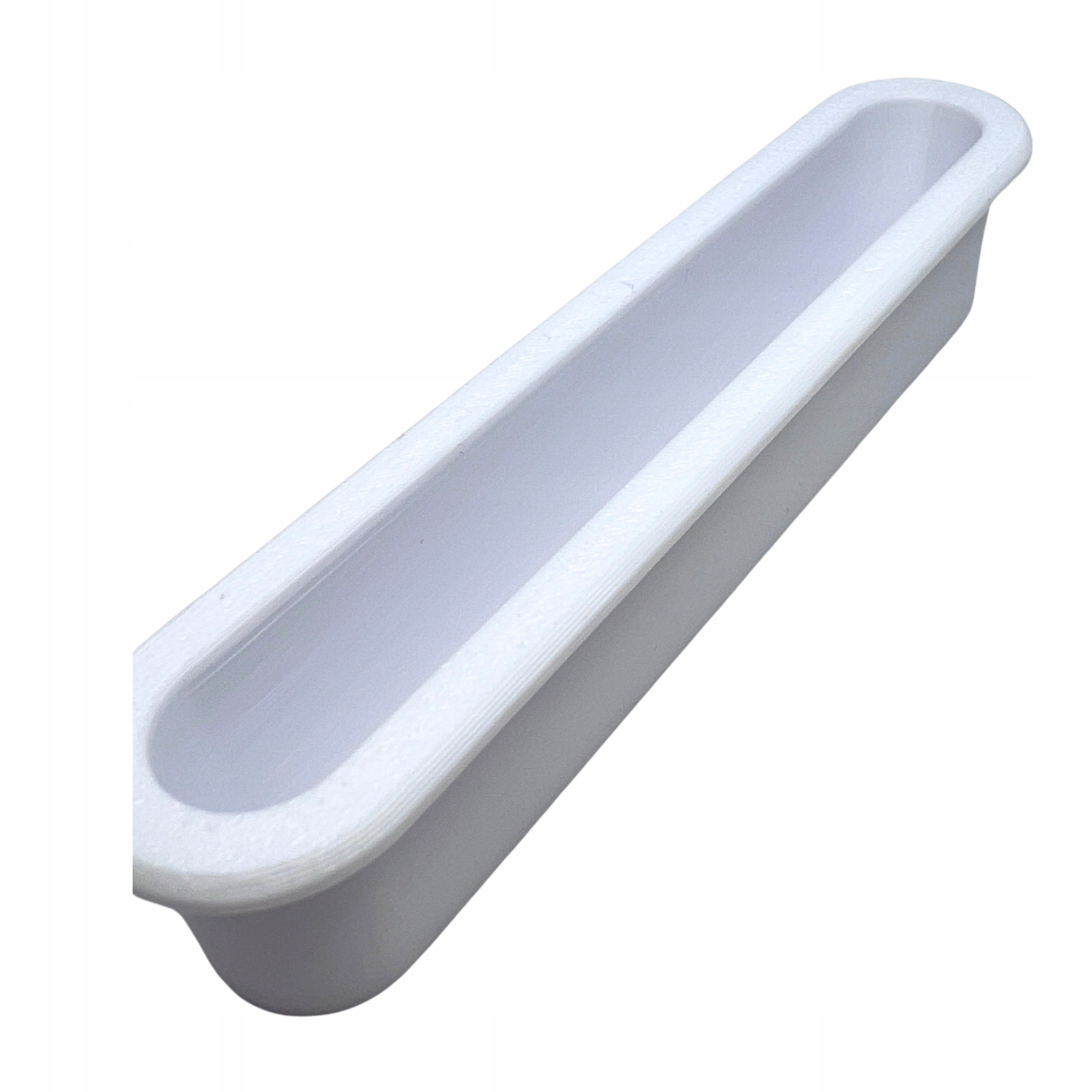 Kratka wentylacyjna Rozeta płaska biała 100 mm do płyt 18 mm maskownica