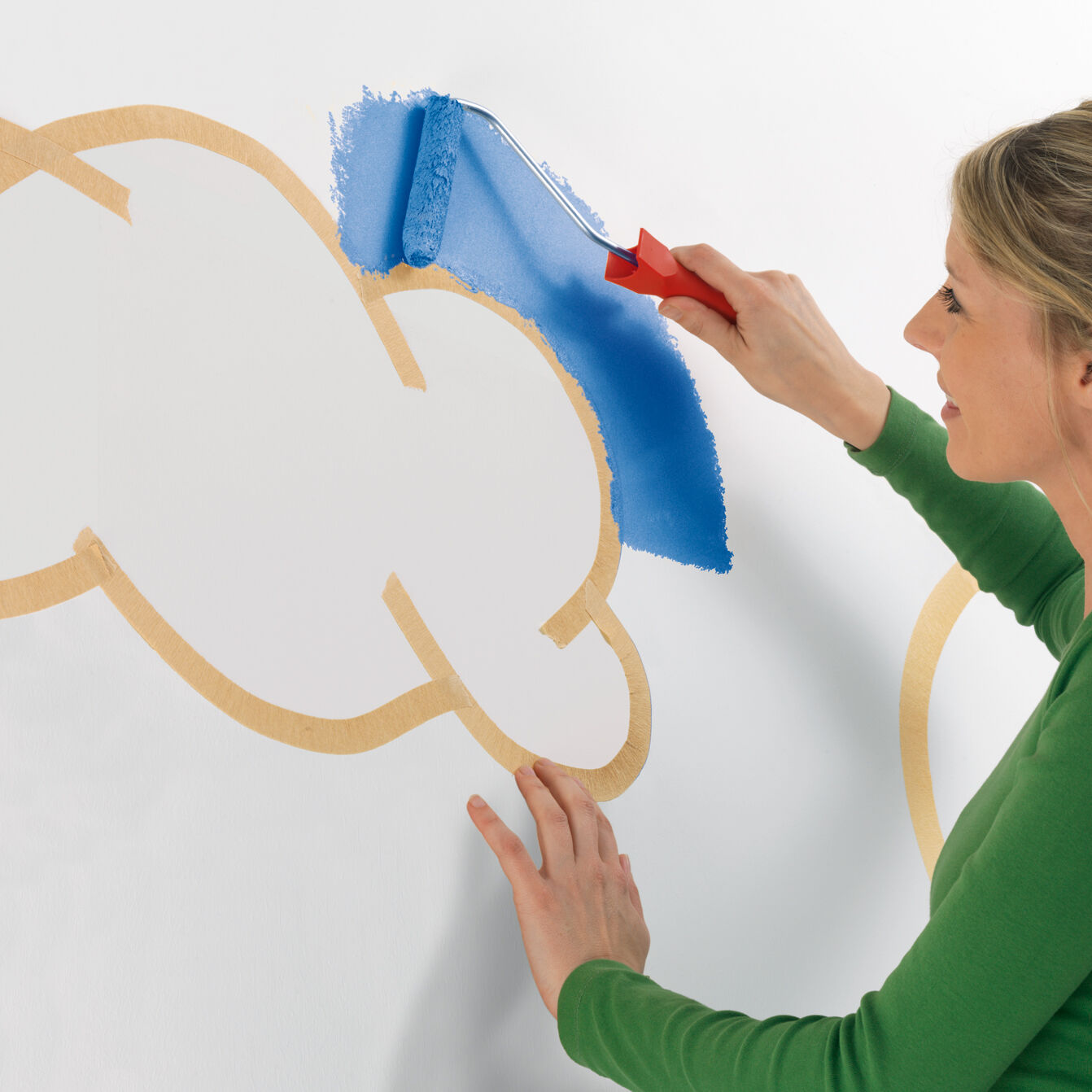 Taśma Malarska Papierowa Maskująca Tesa Do Krzywizn Elastyczna 25 mm x 50 m