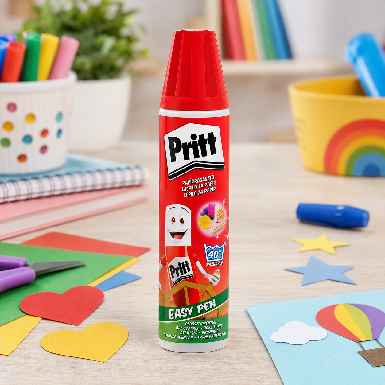 Klej Szkolny w Płynie Pritt Pen Mocny Transparentny Dla Dzieci 40 ml