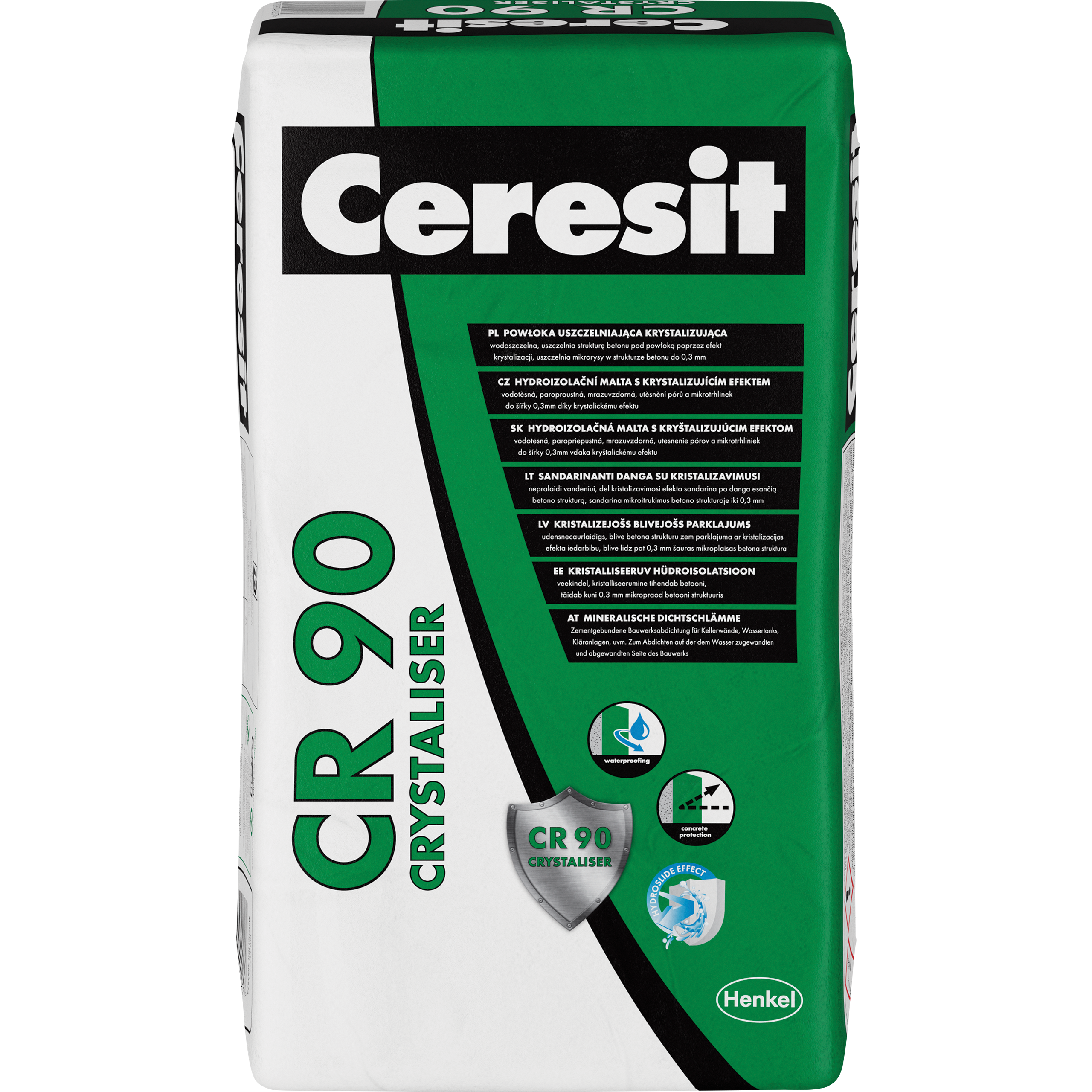 Zaprawa Uszczelniająca Ceresit CR90 Izolacja Powłoka Krystalizująca 25kg