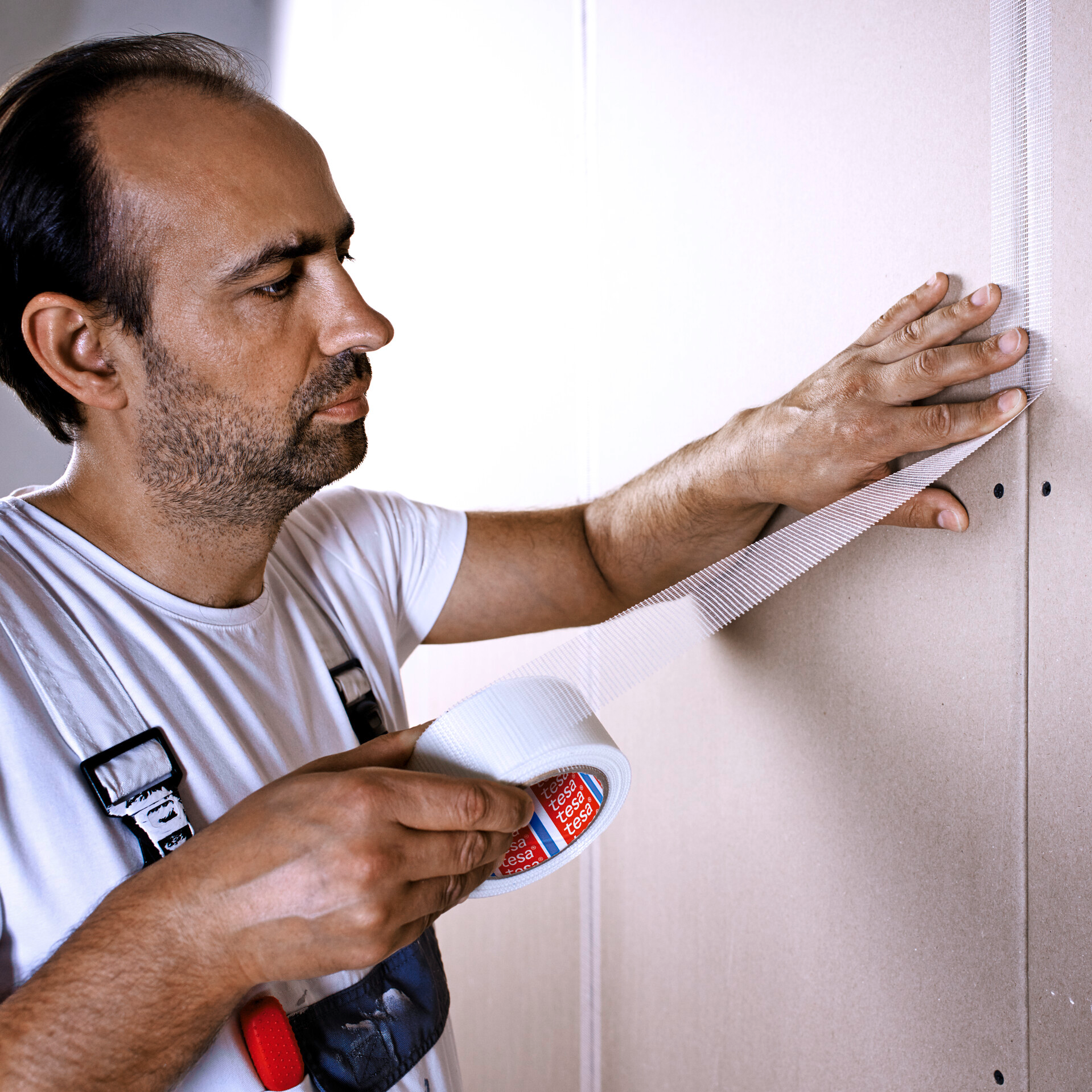 Taśma Łączeniowa Do Karton Gipsu Tesa Siatka Do Płyt GK 45m x 48mm