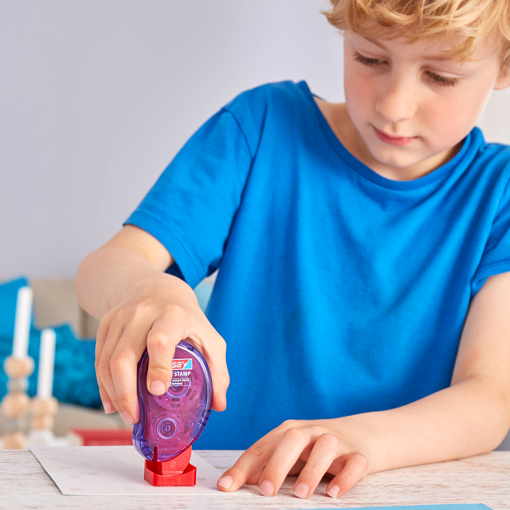 Klej W Stemplu Biurowy Szkolny Tesa Uniwersalny Permanentny 1100 Stempli