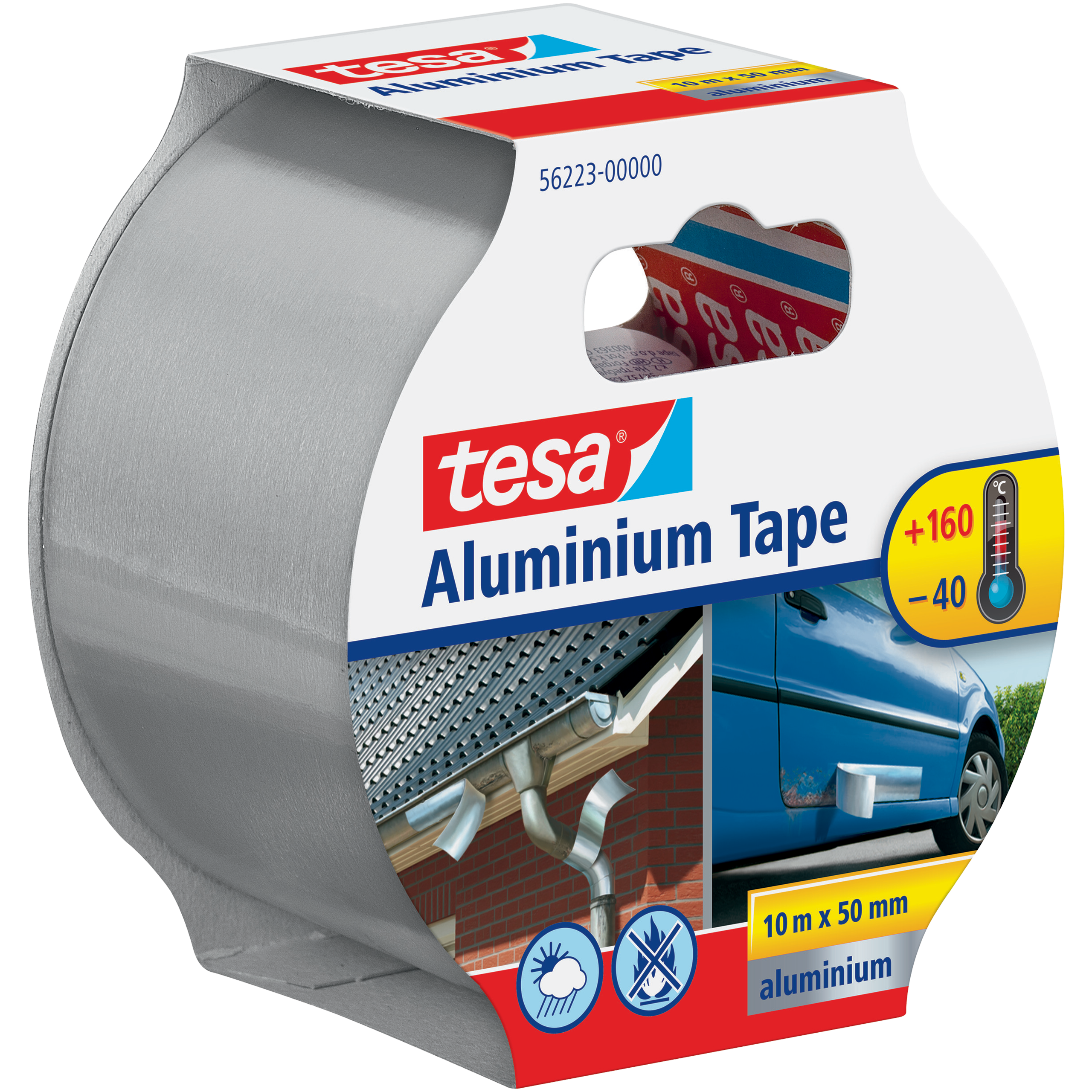 Taśma Aluminiowa Naprawcza Uszczelniająca Tesa Wodoodporna 50 mm x 10 m