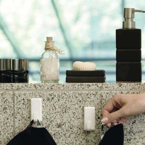 Haczyki Samoprzylepne Tesa Powerstrips Do Łazienki Kuchni 2kg 2 szt