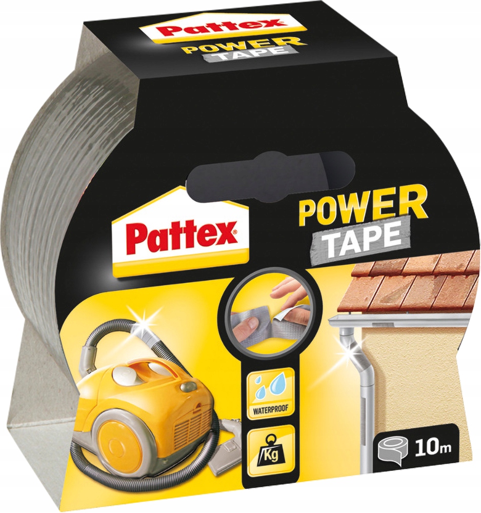 Taśma Klejąca Naprawcza Pattex Power 48mm x 25m Srebrna Mocna Duct Tape