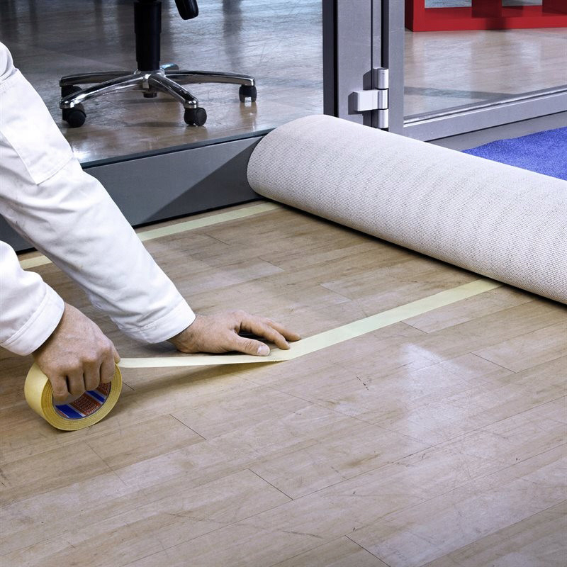 Dwustronna Taśma Montażowa Tesa Do Dywanów Wykładzin Tkaninowa 25m x 50mm