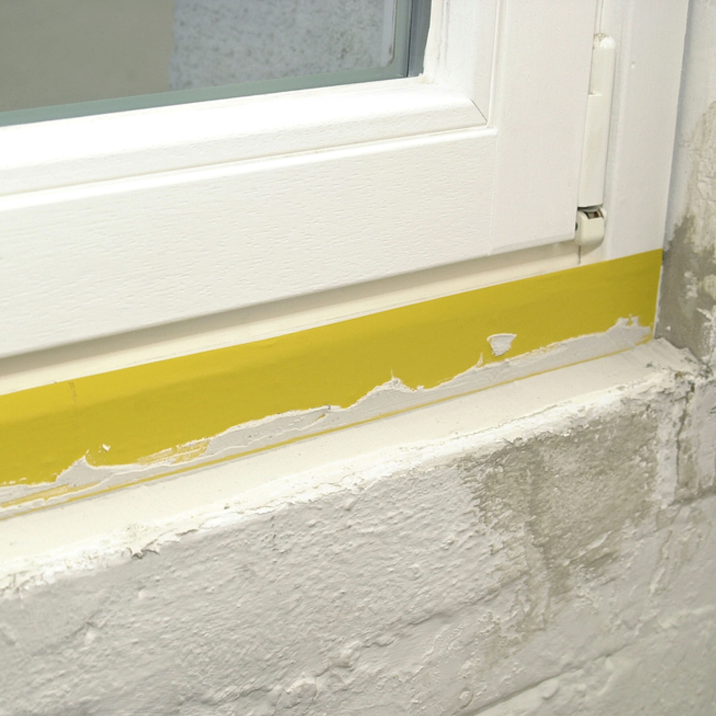 Taśma Tynkarska Elewacyjna PVC Tesa 33 m x 50 mm Mocna Budowlana Żółta