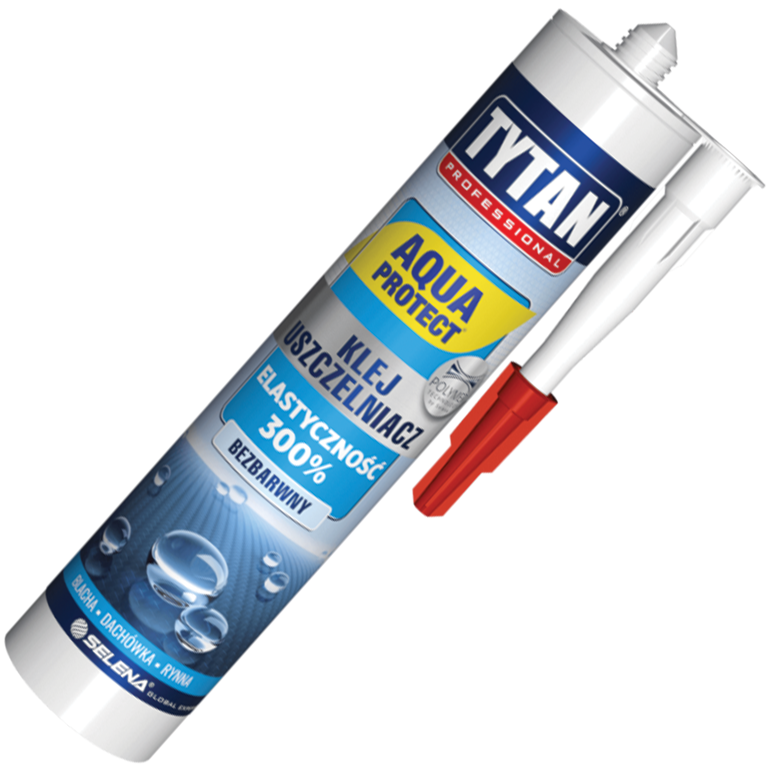 Klej Uszczelniacz Tytan Aqua Protect Bezbarwny Uniwersalny Mocny 280 ml