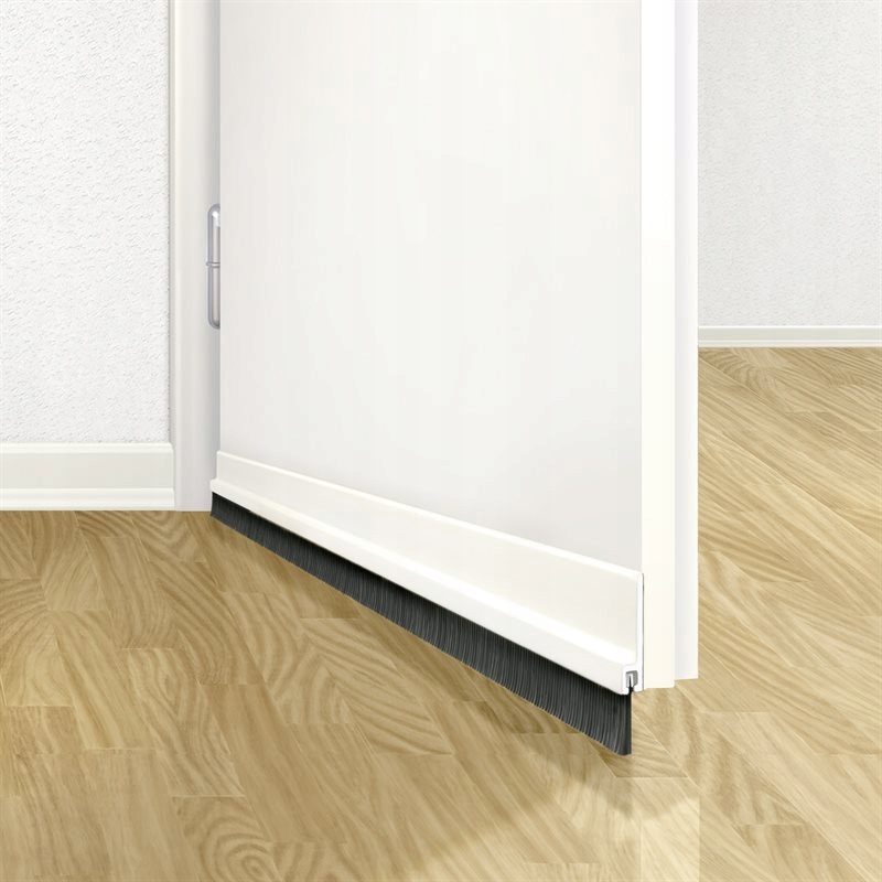 Uszczelka Samoprzylepna Do Drzwi Tesa Szczotkowa 37 mm x 1 m Biała