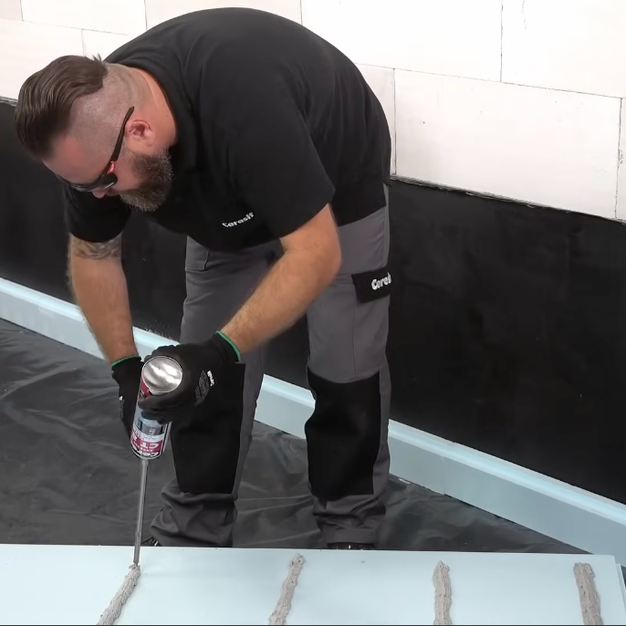 Pistolet Do Pianki Piany Montażowej Kleju Ceresit Solidny Metalowy