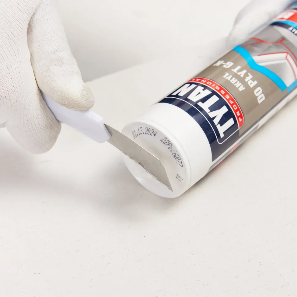 Akryl Do Płyt GK Tytan Uniwersalny Uszczelniacz Akrylowy Biały 280ml