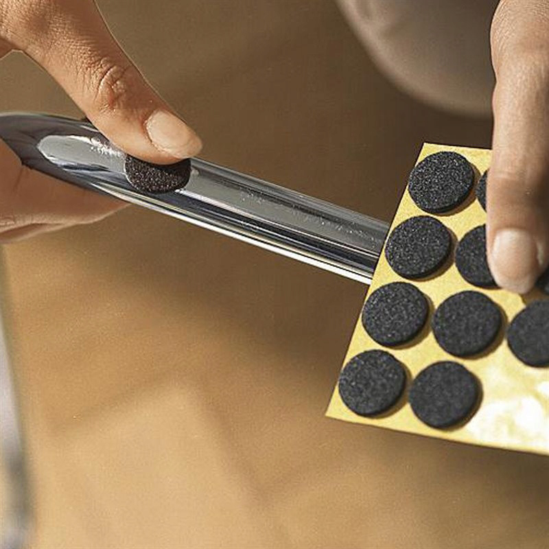 Podkładki Filcowe Samoprzylepne Tesa Filc Pod Meble Krzesła 22 mm 12 szt