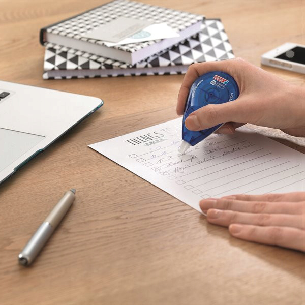 Korektor Myszka W Taśmie Tesa Wydajny Szkolny Biurowy 42mm x 10m