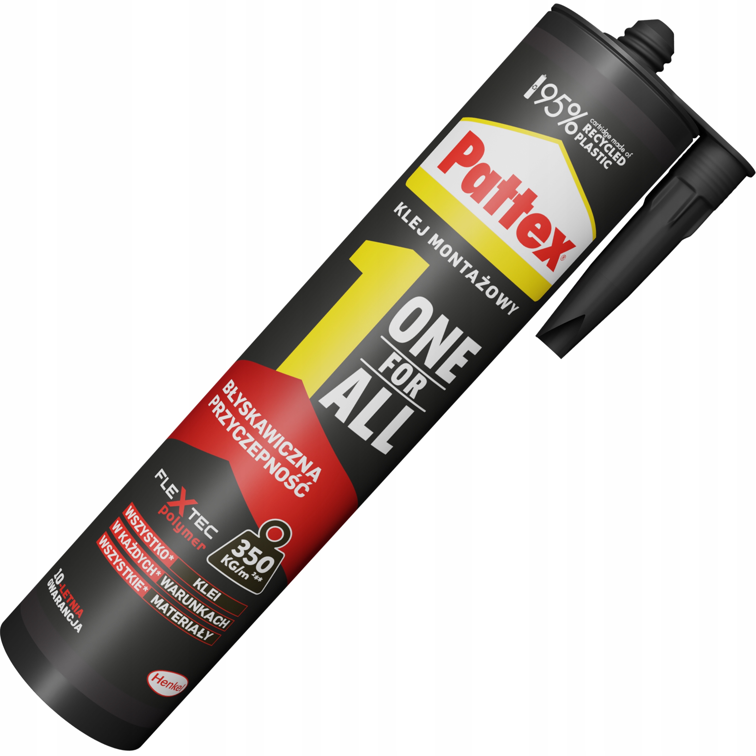 Klej Montażowy Uniwersalny Pattex One4All Błyskawiczna Przyczepność 440 ml