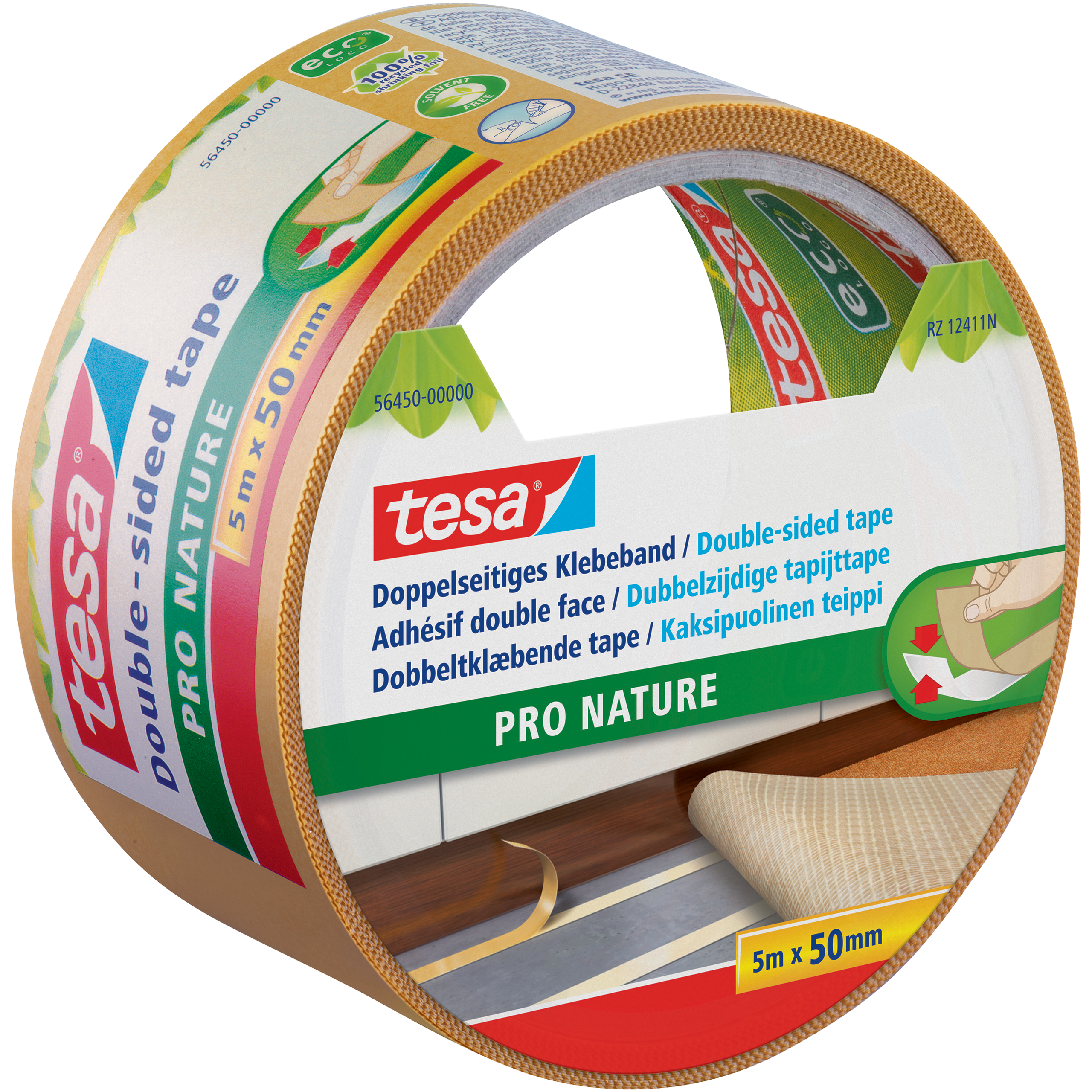 Dwustronna Taśma Montażowa Tesa Eco Do Wykładzin Dywanów 50mm x 5m Mocna