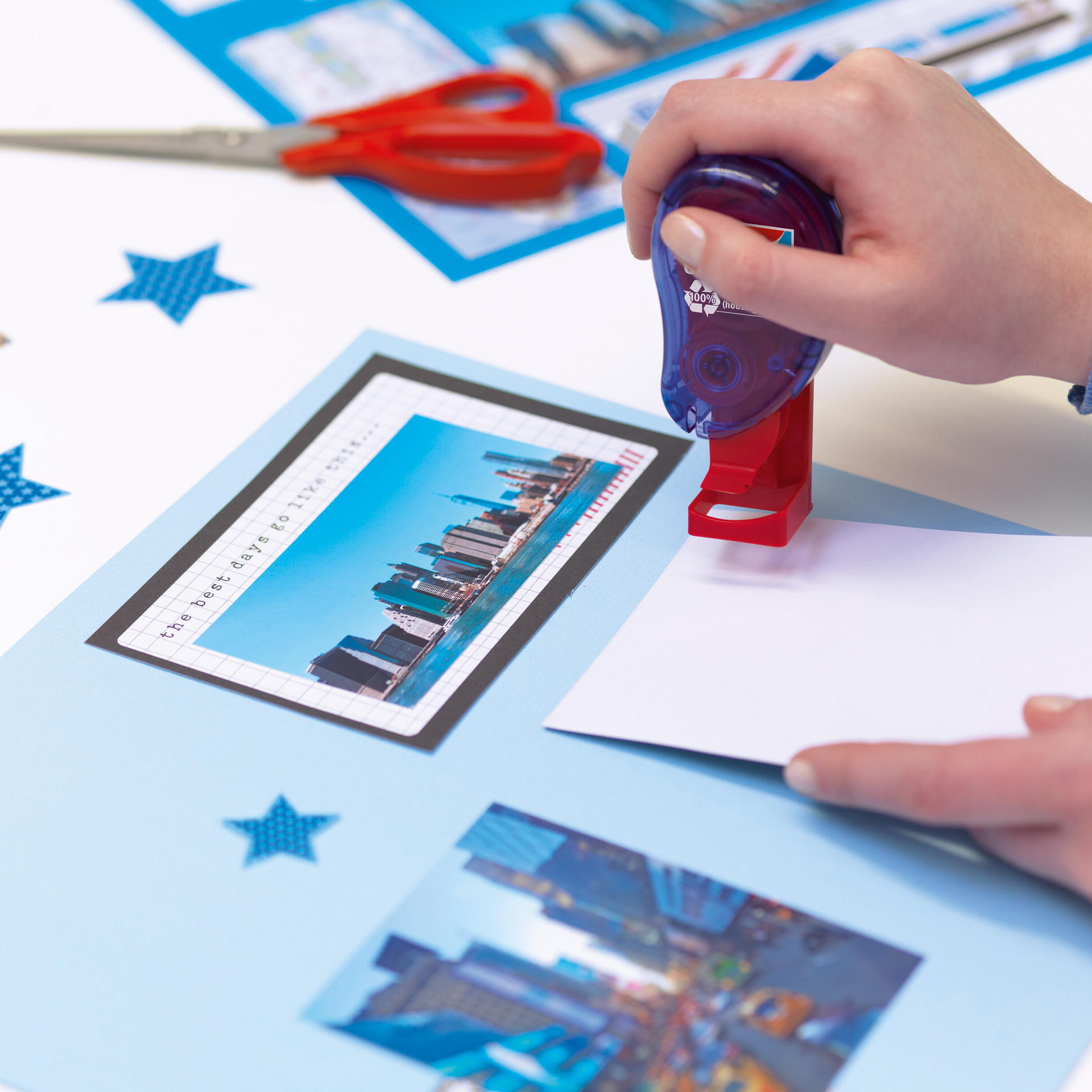 Klej W Stemplu Biurowy Szkolny Tesa Uniwersalny Permanentny 1100 Stempli