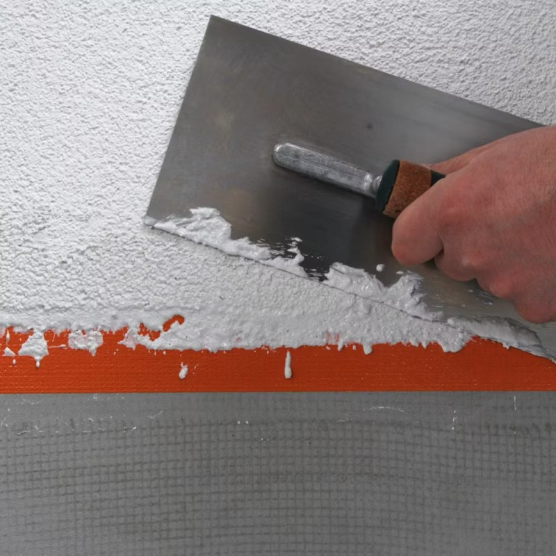 Taśma Tynkarska Malarska Elewacyjna 48mm x 50m Mocna Budowlana Pomarańczowa