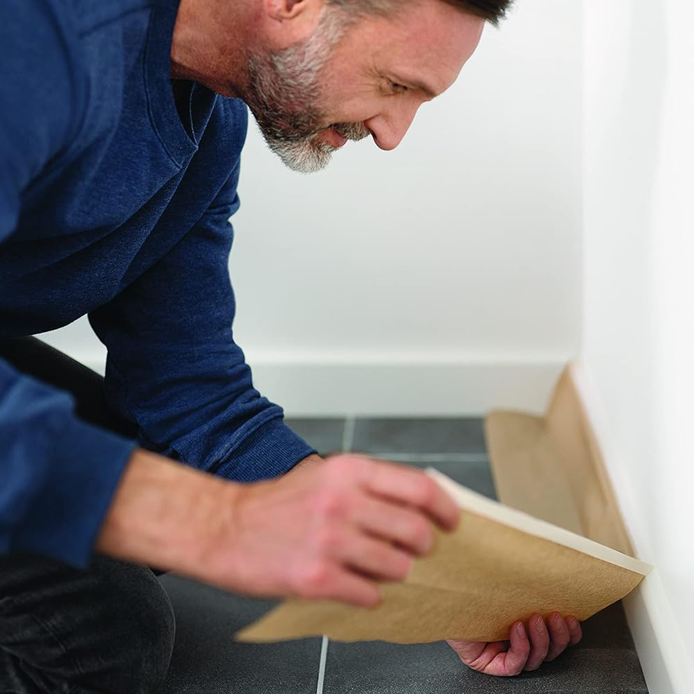 Folia Malarska Papierowa Z Taśmą Tesa Antychlap Speedy Mask 25 m x 300 mm