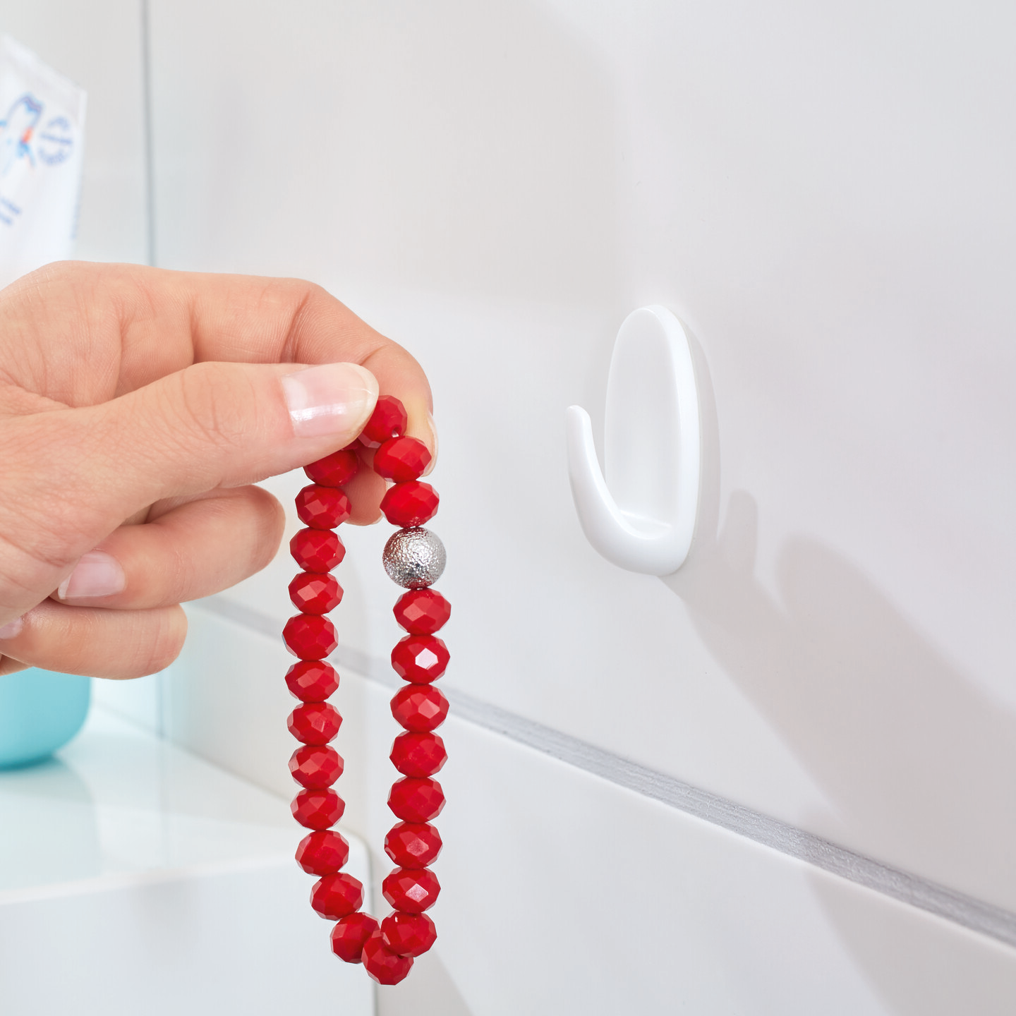 Haczyki Samoprzylepne Łazienkowe Tesa Powerstrips Do Wieszania 1 kg 3 szt