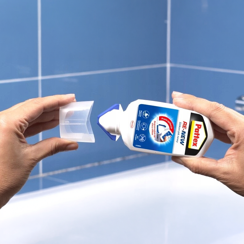 Renowator Do Silikonu Fug Pattex RE-NEW Preparat Do Renowacji Biały 80 ml