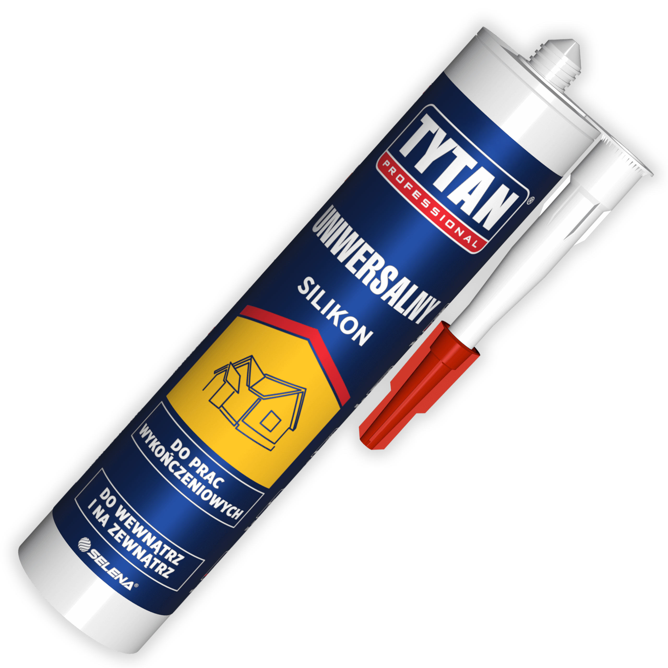 Silikon Uniwersalny Tytan Professional Elastyczny Bezbarwny 280 ml