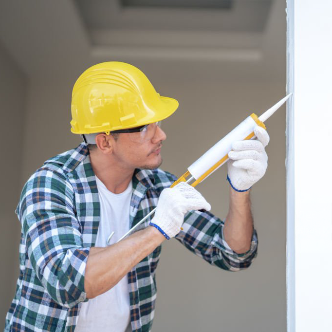 Silikon Budowlany Tytan Professional Uniwersalny Uszczelniacz Czarny 280ml