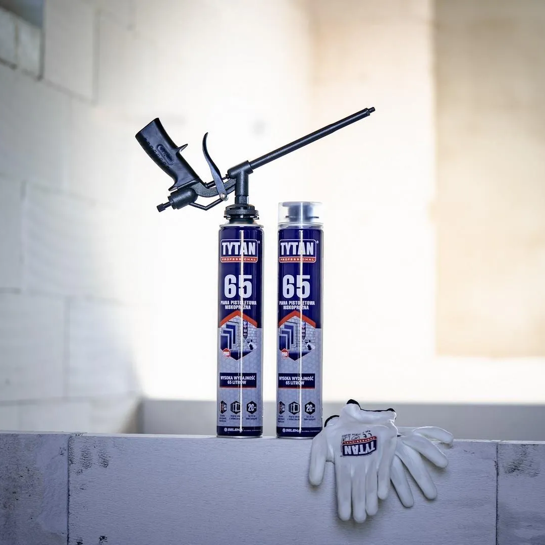 Piana Montażowa Tytan Professional 65 Pianka Pistoletowa Niskoprężna 750ml