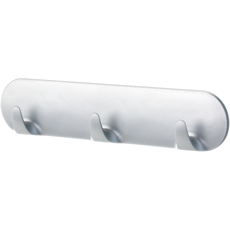 Haczyk Samoprzylepny Tesa POWERSTRIPS Potrójny Srebrny do Wieszania 3 kg