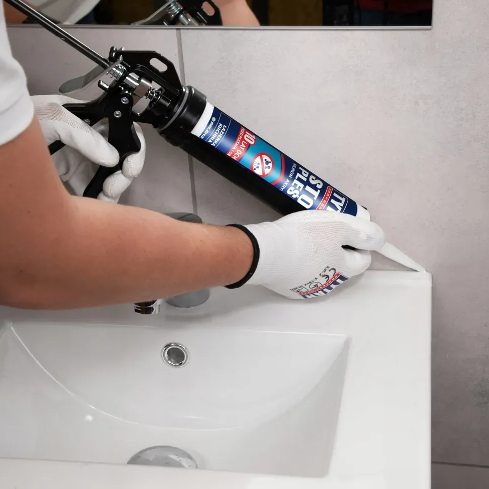 Silikon Akrylowy Tytan Professional Uszczelniacz Biały Uniwersalny 280ml