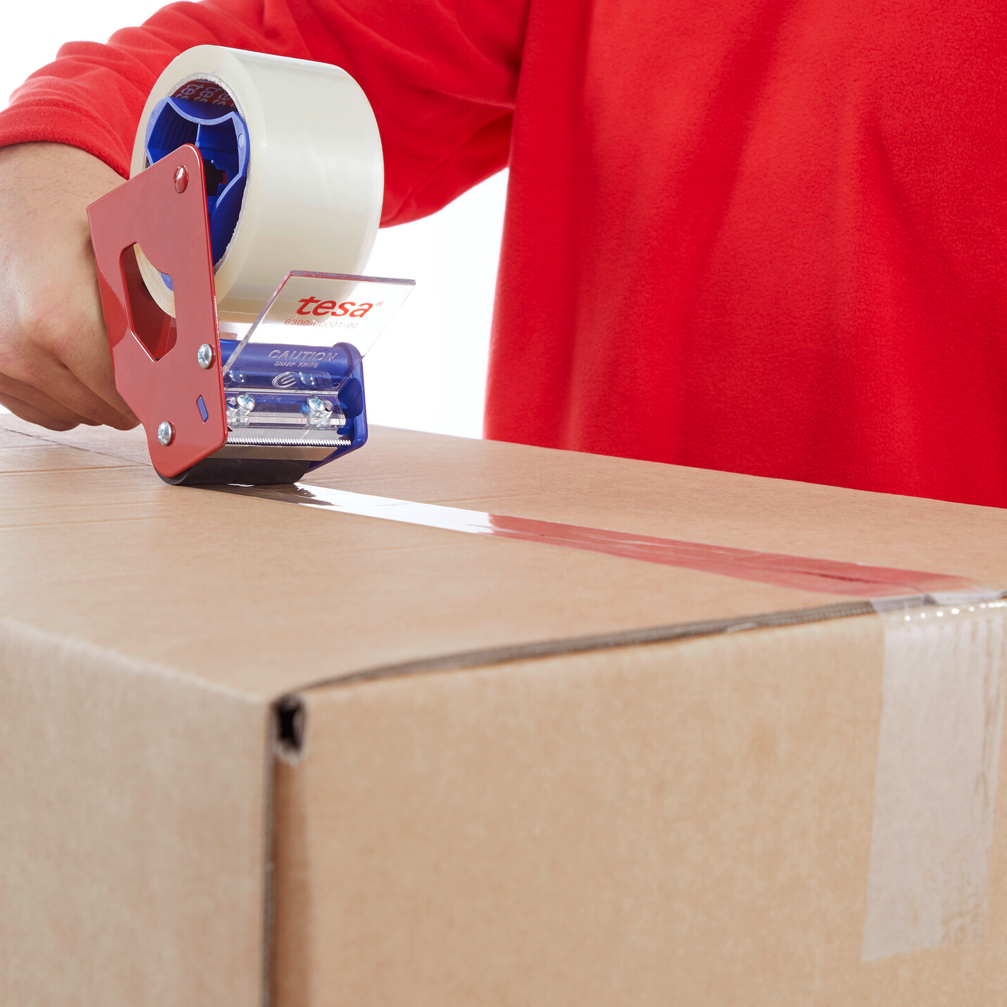 Taśma Klejąca Pakowa Tesa 4024 Akrylowa 50mm x 100m Mocna Bezbarwna Akryl