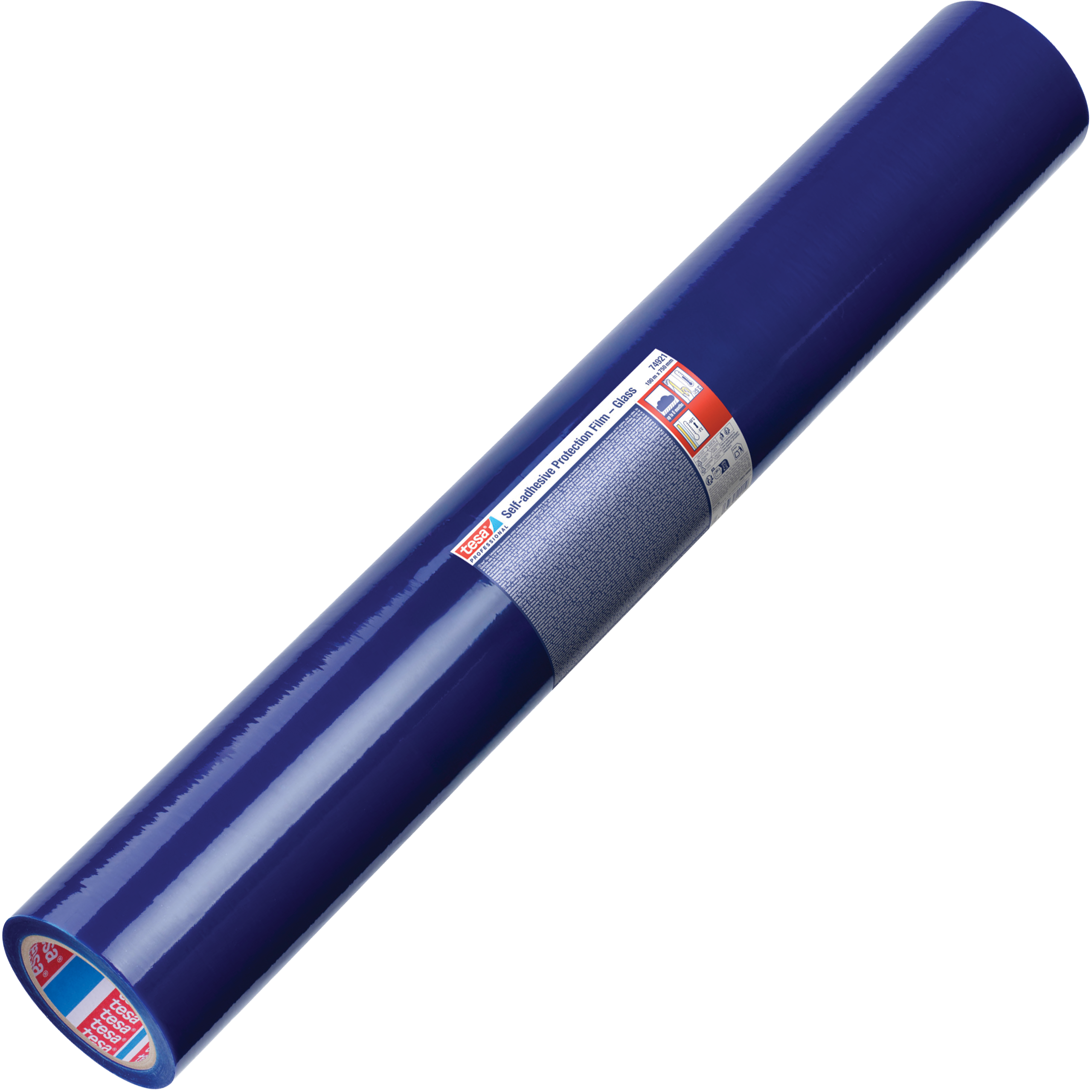 Folia Malarska Ochronna Samoprzylepna Tesa Na Okna 100 m x 750 mm Niebieska