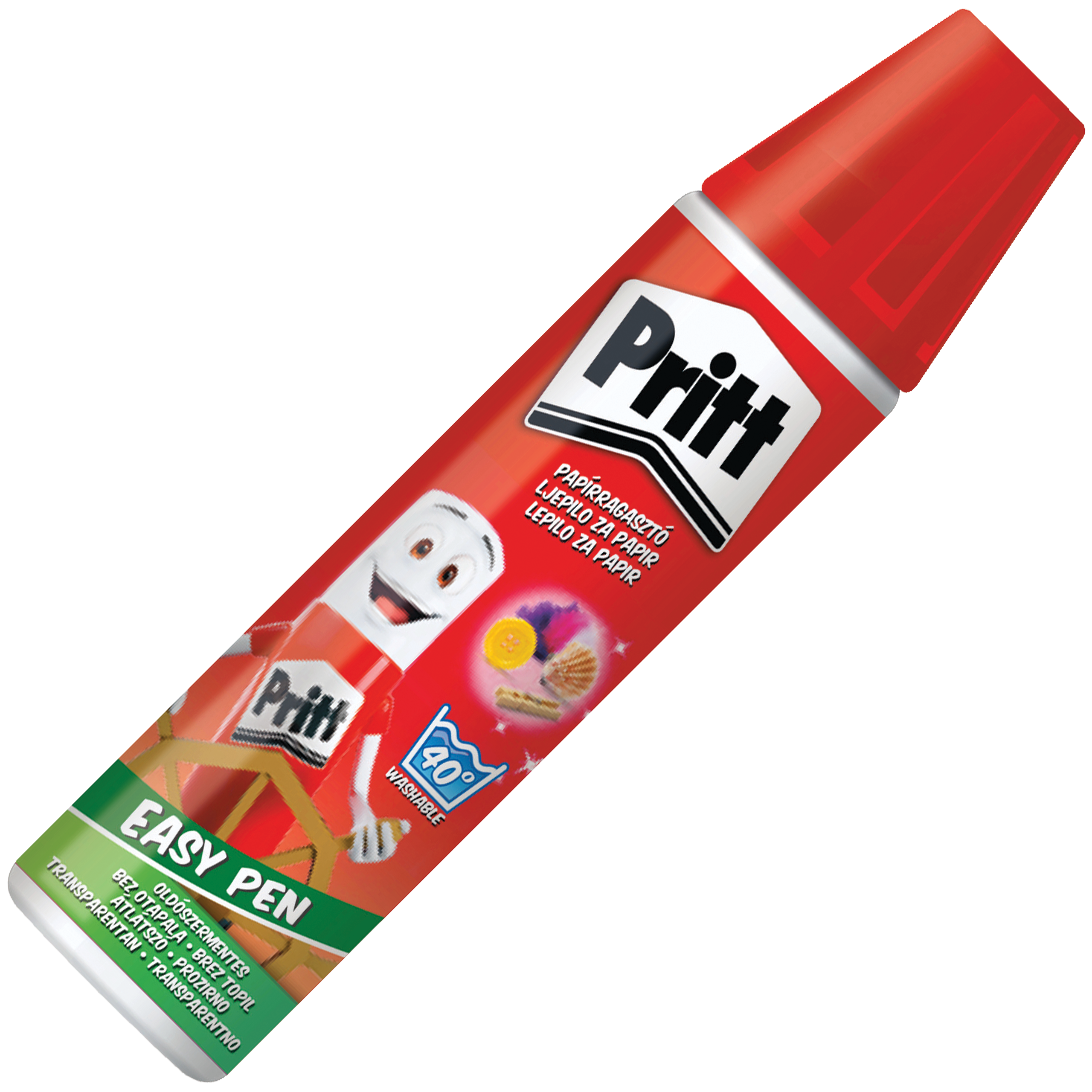 Klej Szkolny w Płynie Pritt Pen Mocny Transparentny Dla Dzieci 40 ml