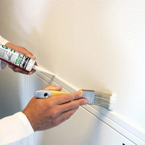 Uszczelniacz Akrylowy Tytan Professional Akryl Uniwersalny Biały 280 ml