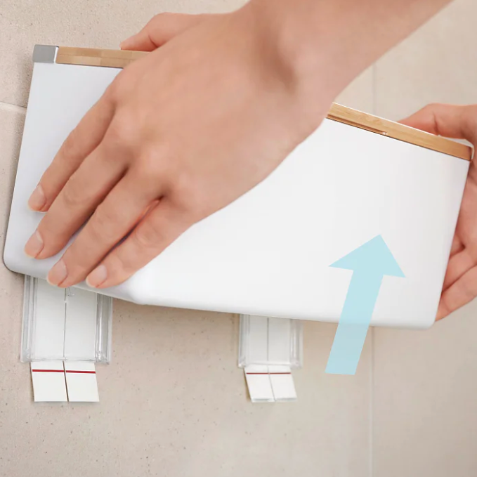 Koszyk Łazienkowy Samoprzylepny Tesa BABOO Organizer Do Łazienki Biały