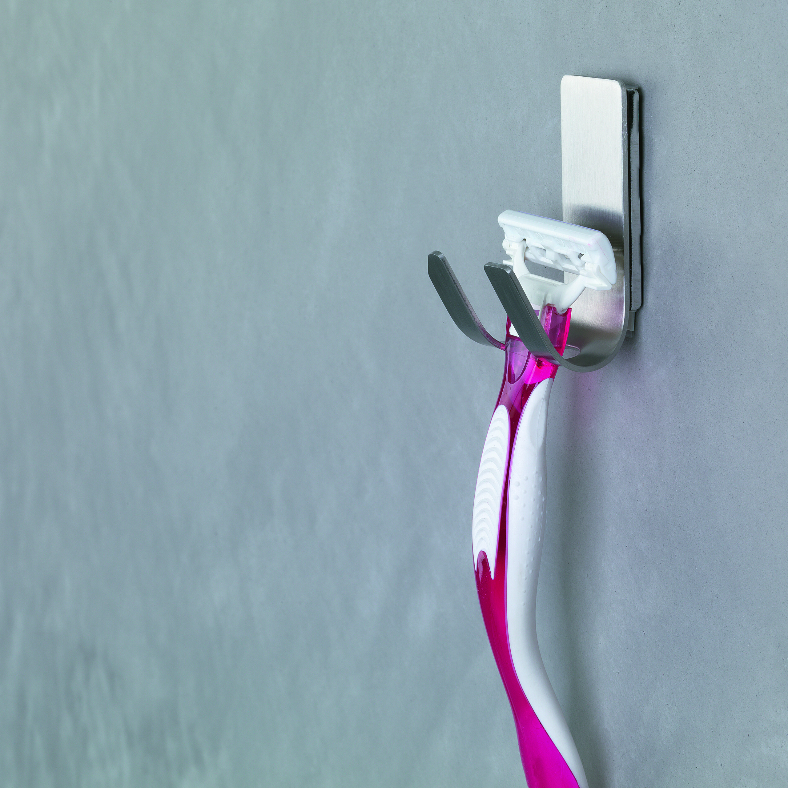 Haczyk Samoprzylepny Łazienkowy Tesa Powerstrips Srebrny Metalowy 2 kg