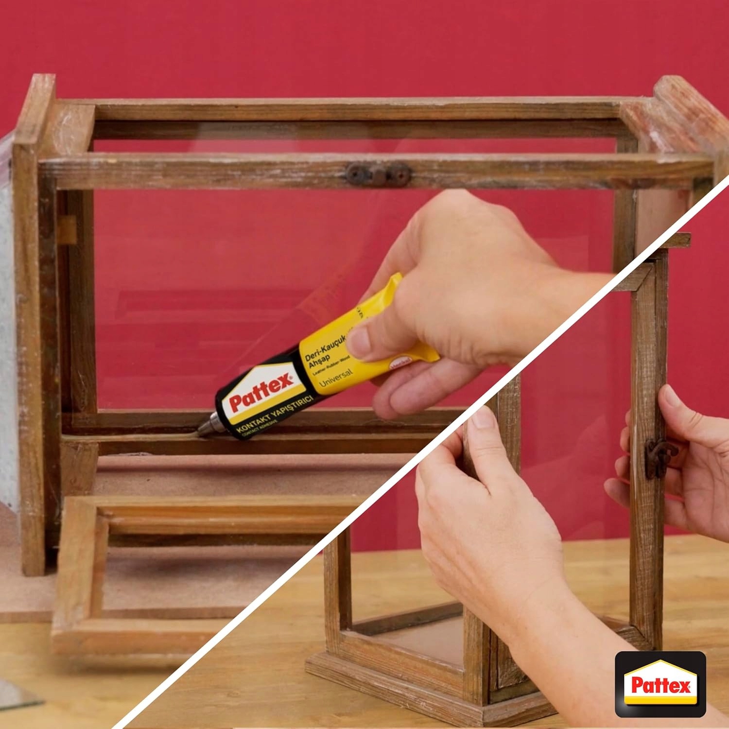 Klej Kontaktowy Pattex Do Drewna Metalu Gumy Plastiku Wodoodporny Żel 58 ml