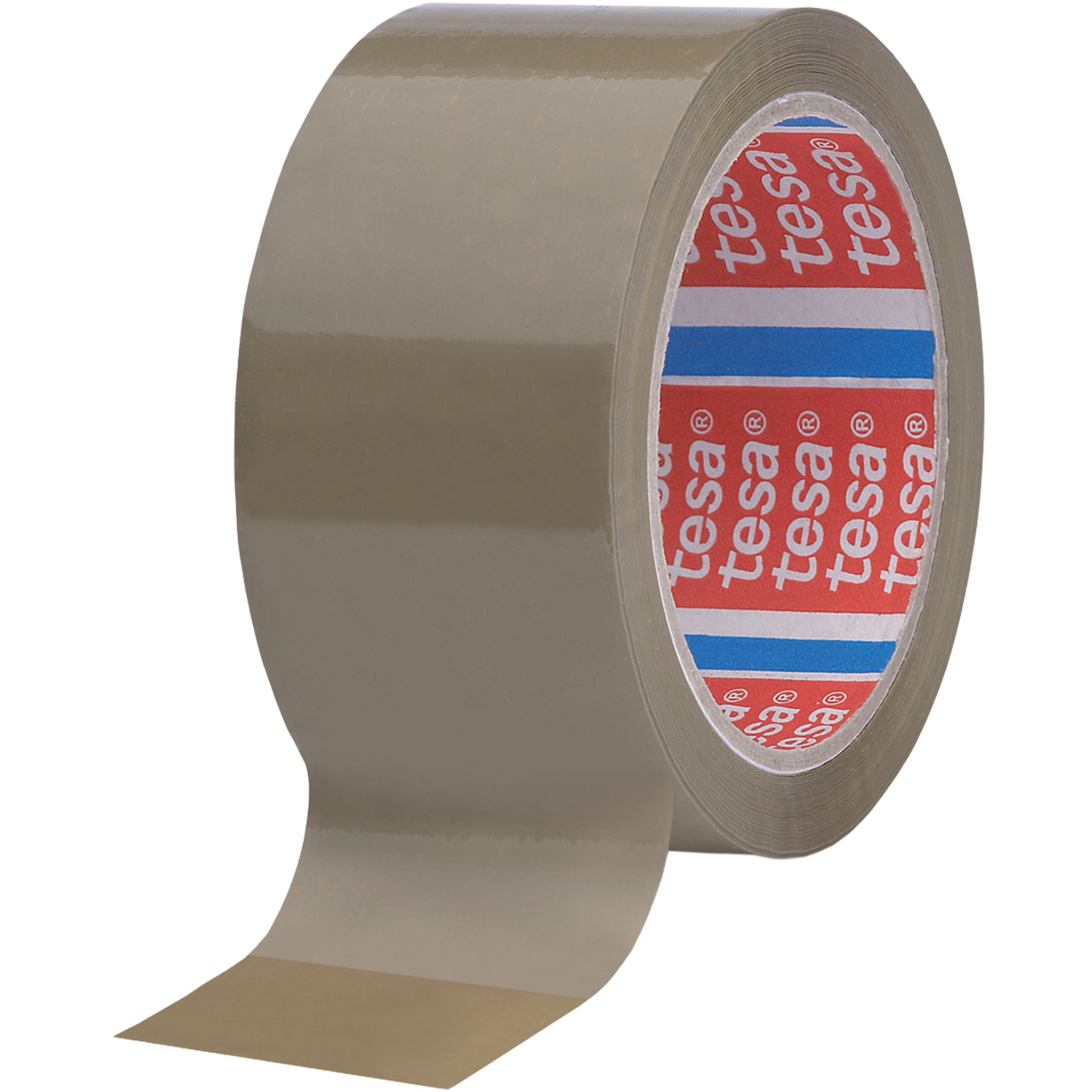 Taśma Klejąca Pakowa Tesa 4089 Kauczuk 75mm x 66m Mocna Brązowa Solvent