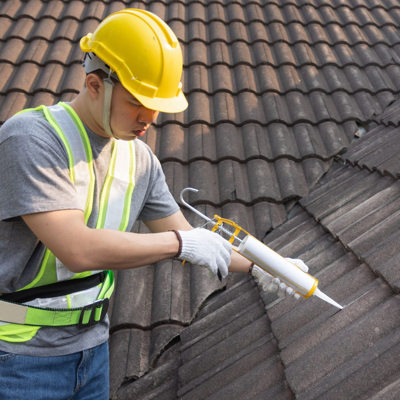 Uszczelniacz Dekarski Kauczukowy Tytan Do Dachów Bezbarwny 280ml