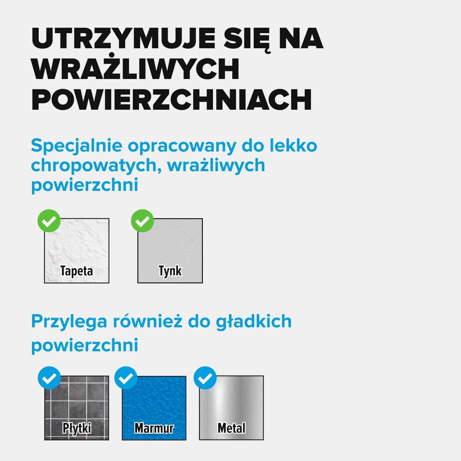 Rzepy Samoprzylepne Tesa Do Wieszania Obrazów Bez Narzędzi 7,2 kg 4 szt