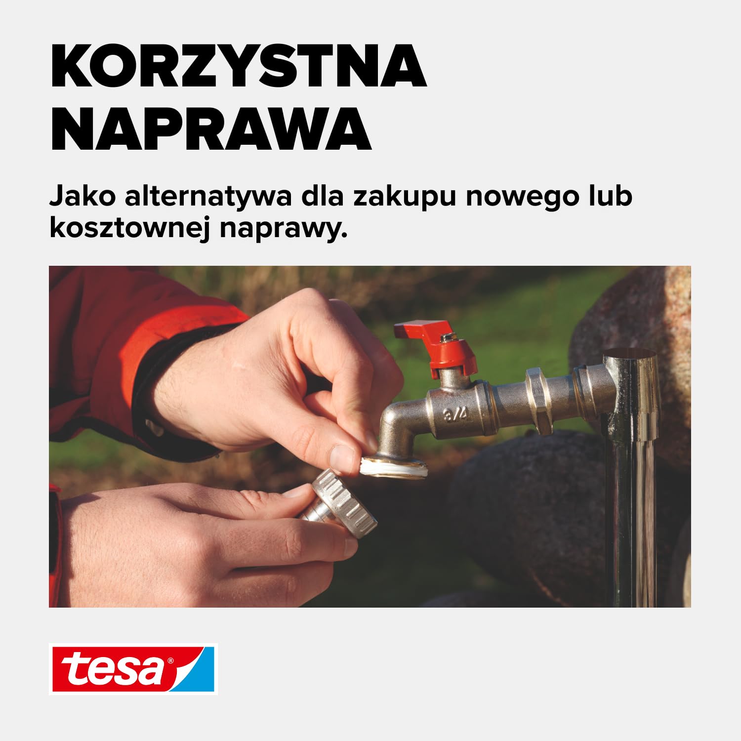 Taśma Uszczelniająca Teflonowa Tesa Teflon Do Gwintów 12 m x 12 mm Biała