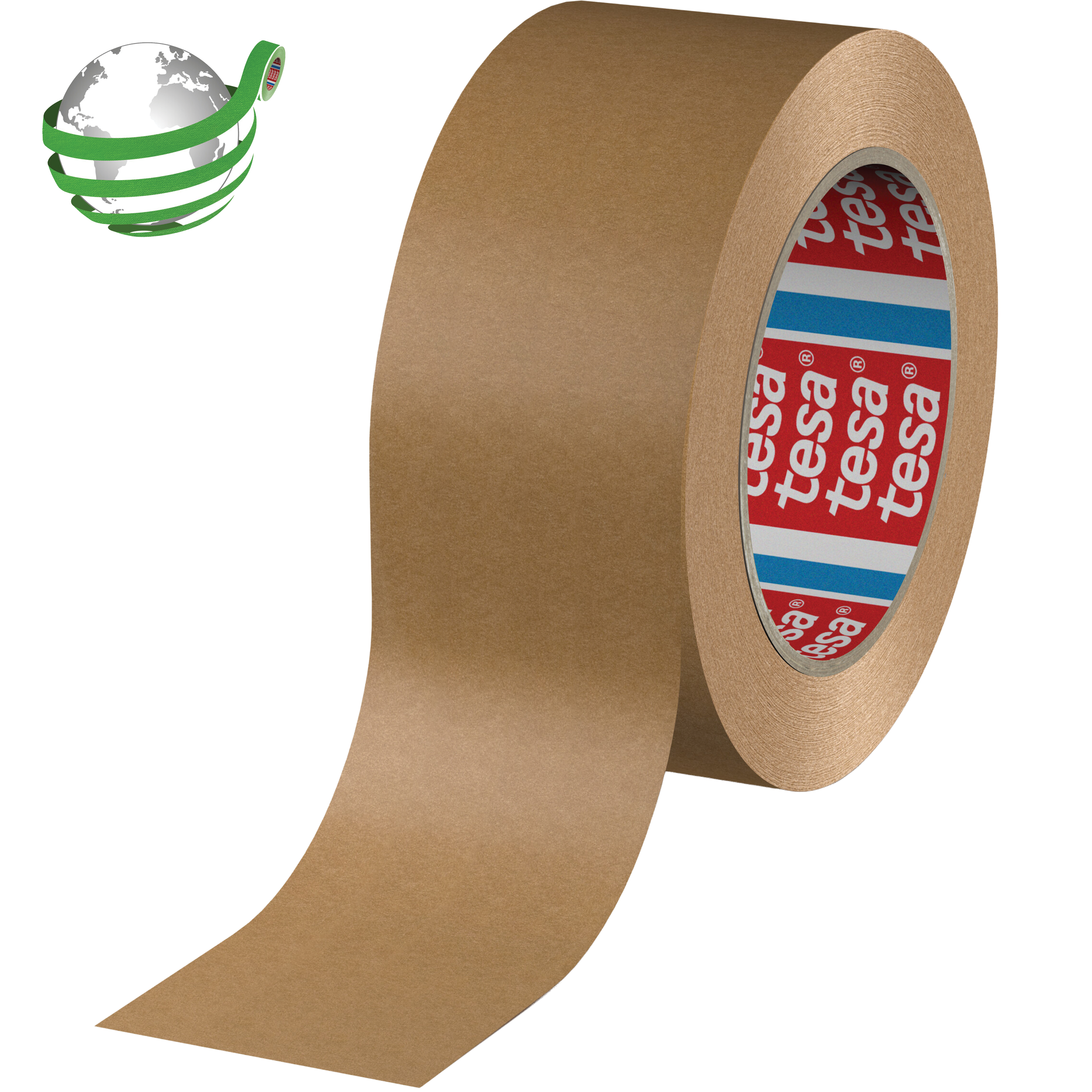 Taśma Klejąca Pakowa Papierowa Tesa Mocna Brązowa Do Pakowania 50mm x 50m