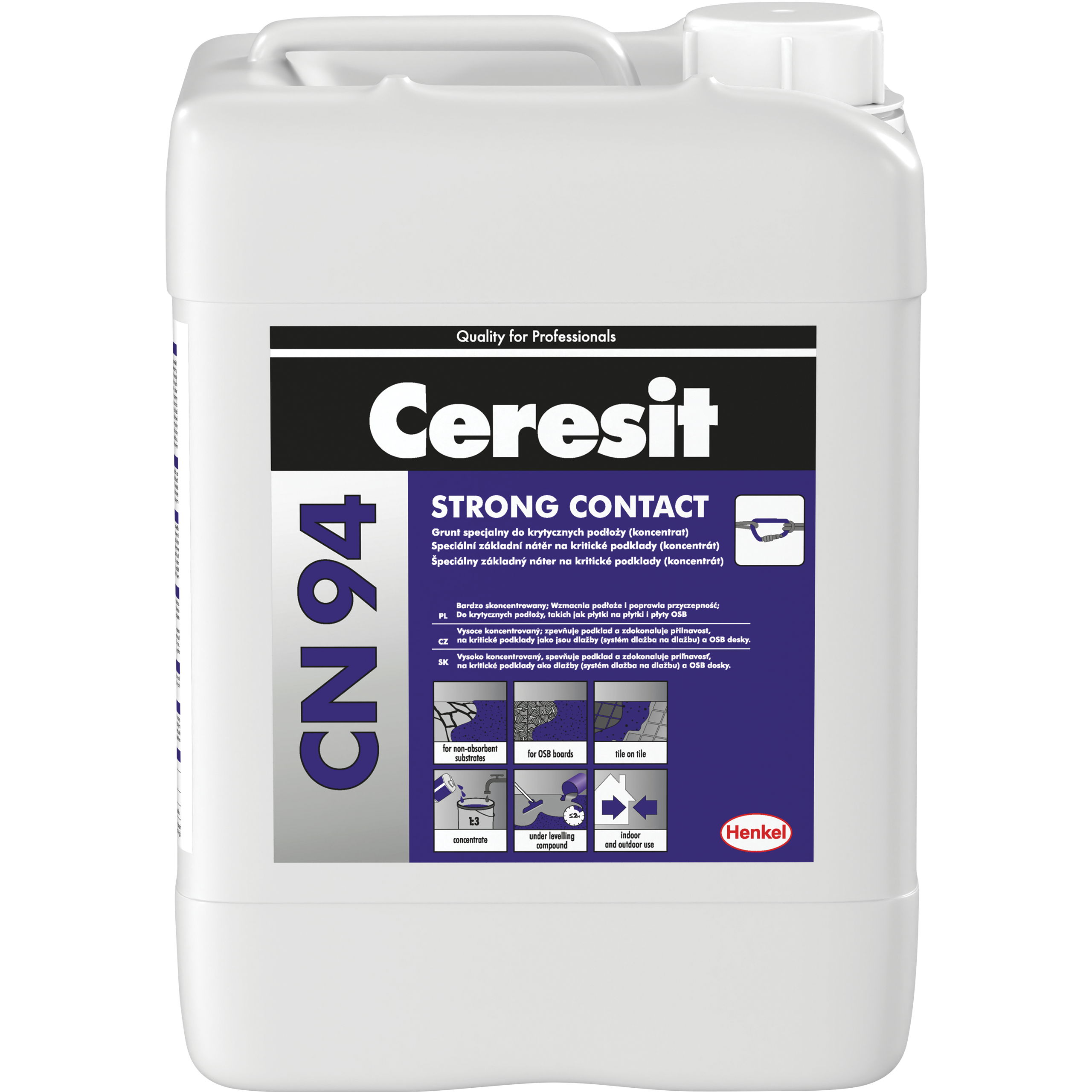 Grunt Specjalny Podłogowy Ceresit CN94 Wydajny Koncentrat Gruntujący 10 kg