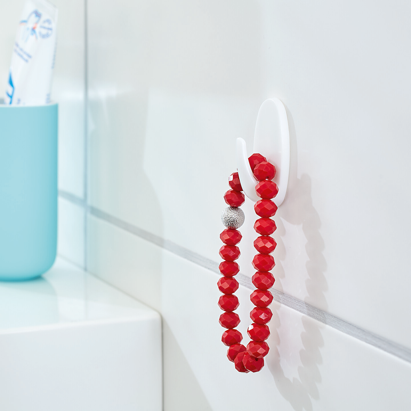 Haczyki Samoprzylepne Łazienkowe Tesa Powerstrips Do Wieszania 1 kg 3 szt