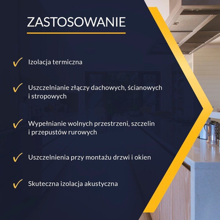 Piana Montażowa Pistoletowa Tytan Super Plus Pianka Niskoprężna 750ml